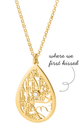 Map Necklace static ad 3